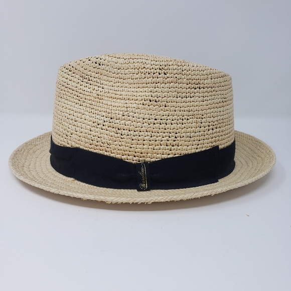 Authentic Borsalino Panama Hat, size 60 or US 7 1/2 - Picture 4 of 11